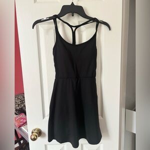 NWOT Madewell Flex Black Active Mini Dress XXS